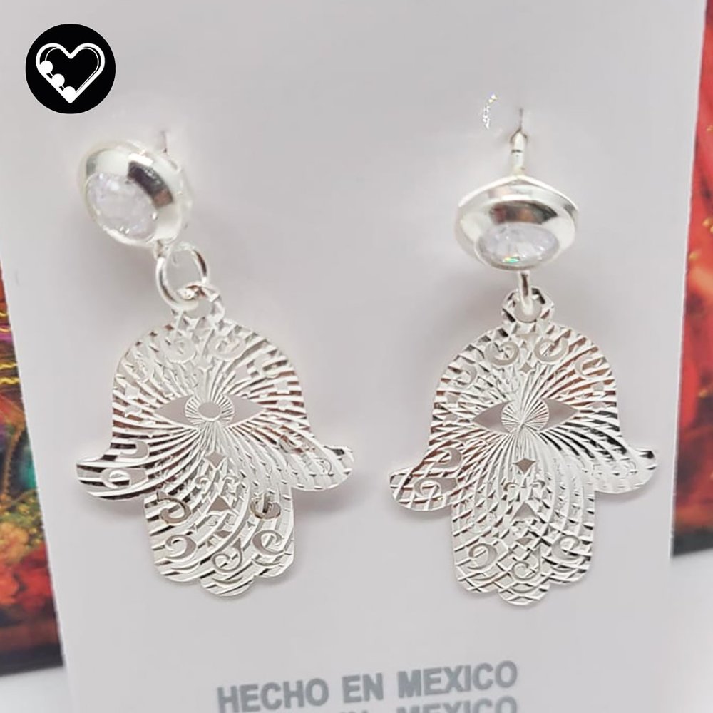 Hand earrings - Picture 2 of 2
